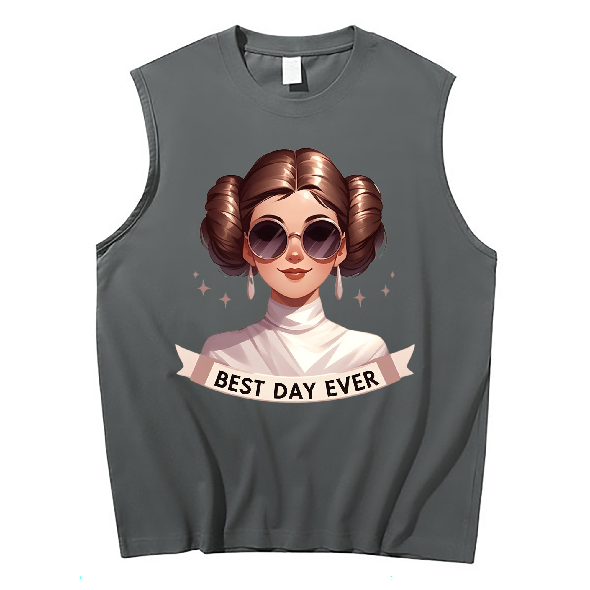 （画像用） スター・ウォーズ Star Wars コットン100％タンクトップ（フロントプリント）